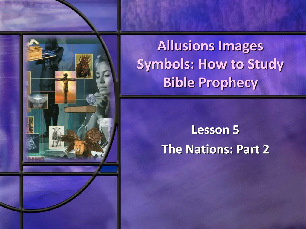 allusions images symbols how to study bible