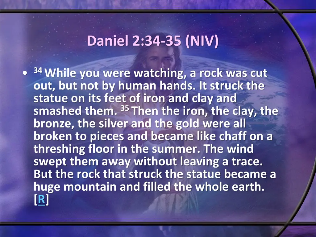 daniel 2 34 35 niv