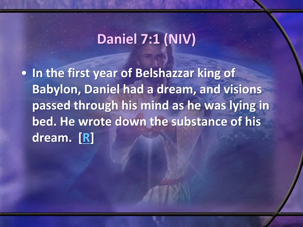 daniel 7 1 niv