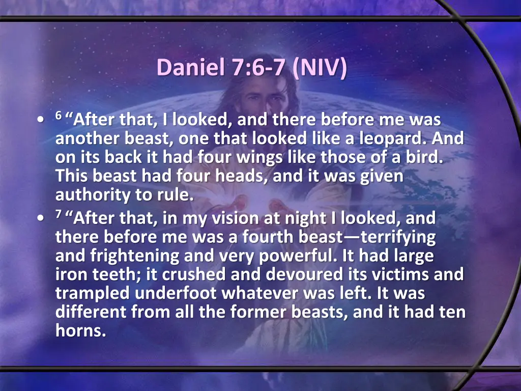 daniel 7 6 7 niv