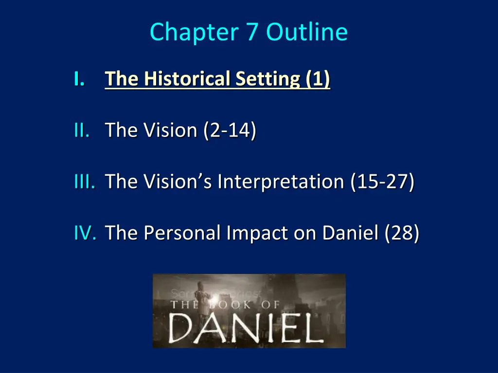 chapter 7 outline 1