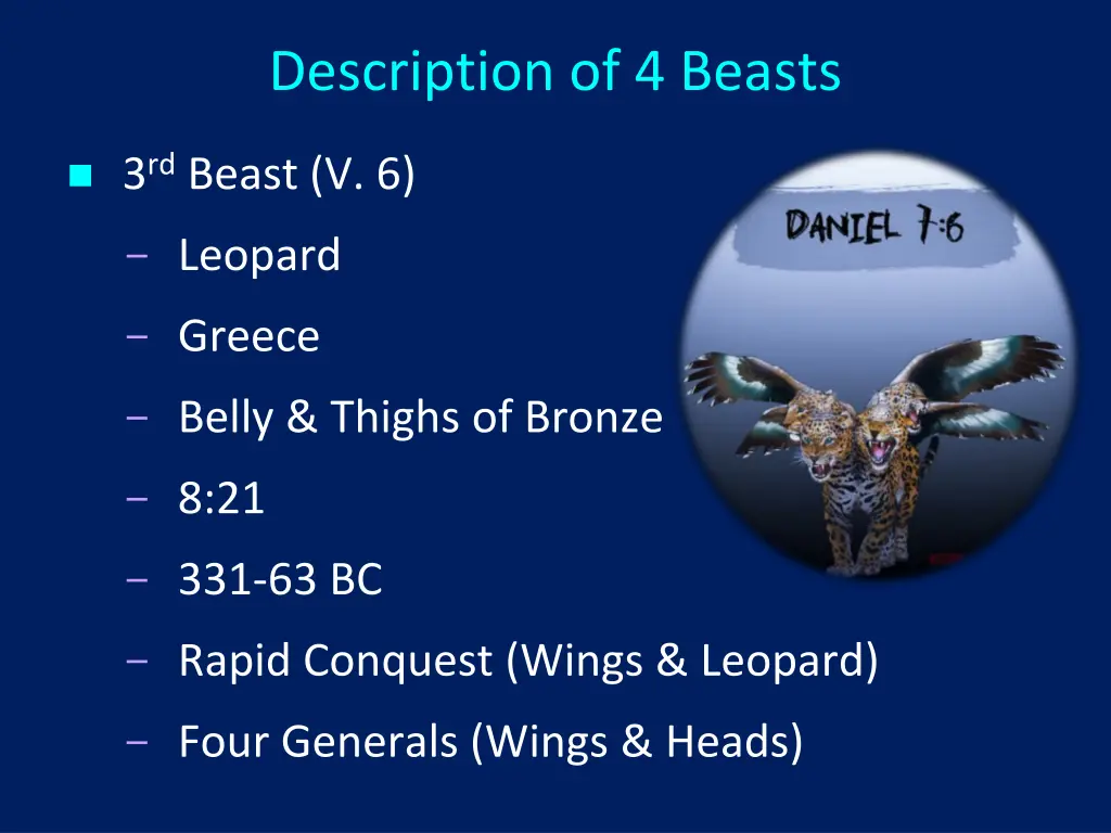 description of 4 beasts 2