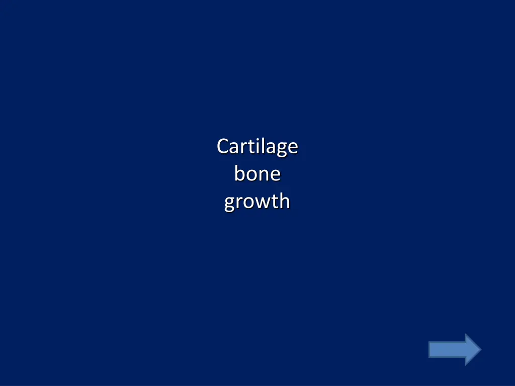 cartilage bone growth