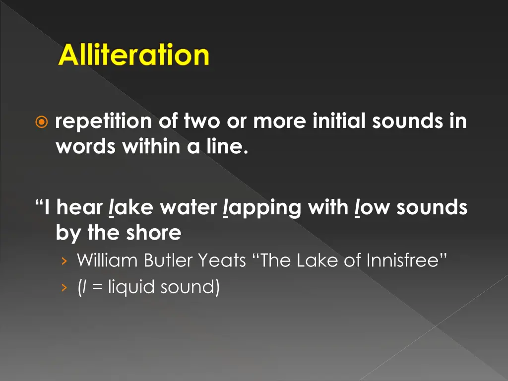 alliteration
