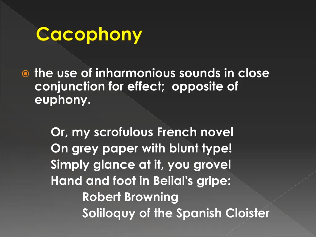 cacophony