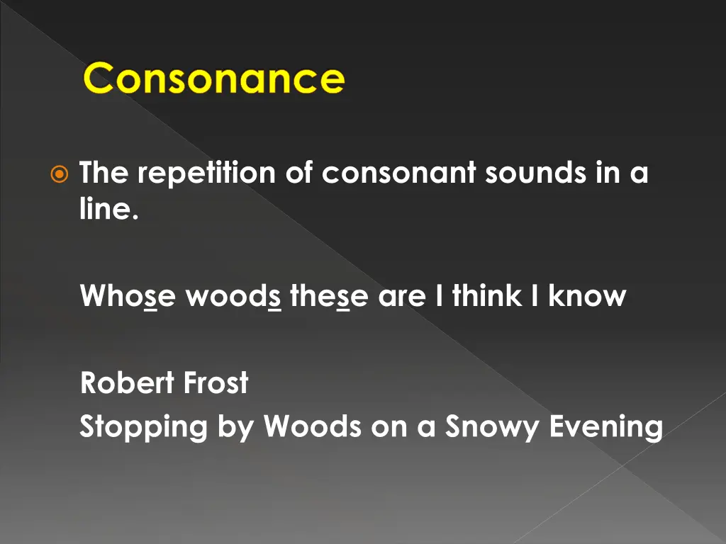 consonance
