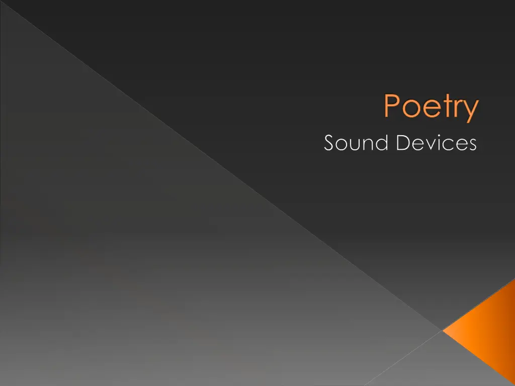 poetry