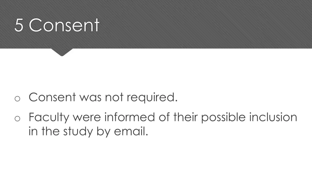 5 consent
