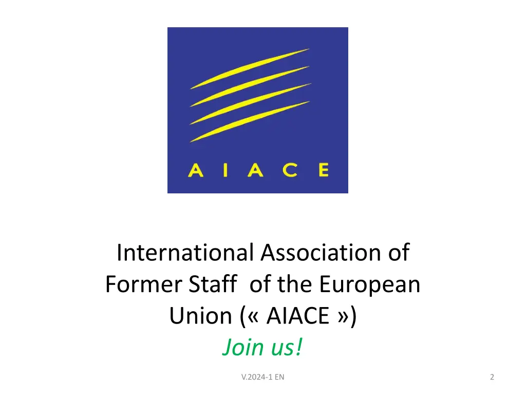 international association of former staff