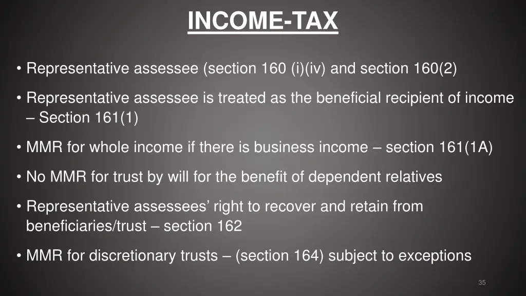 income tax 1