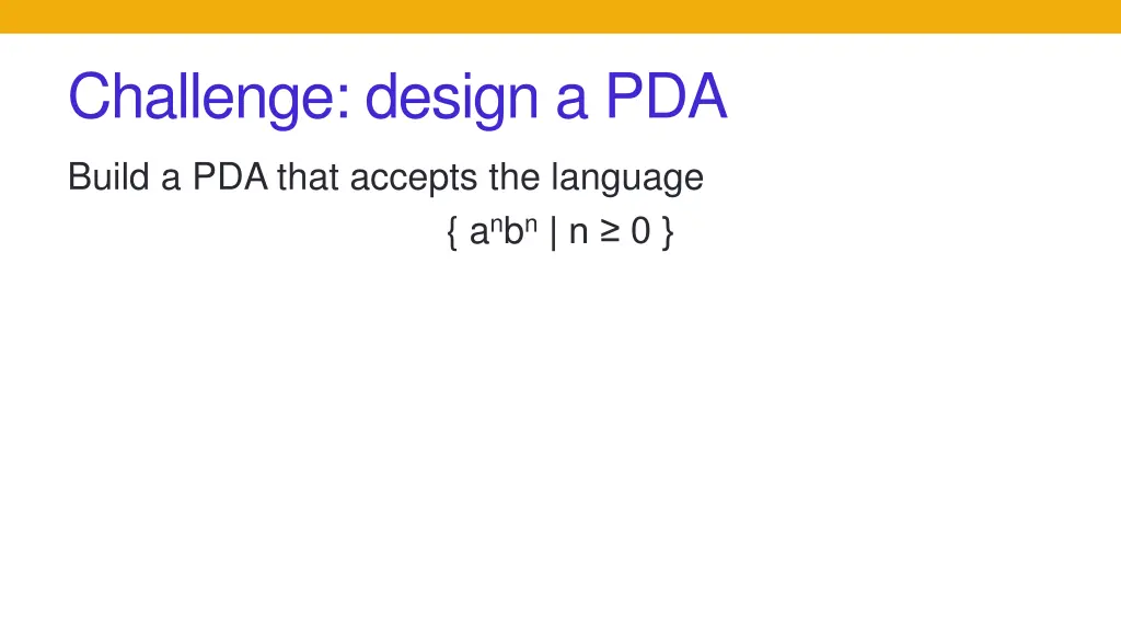 challenge design a pda