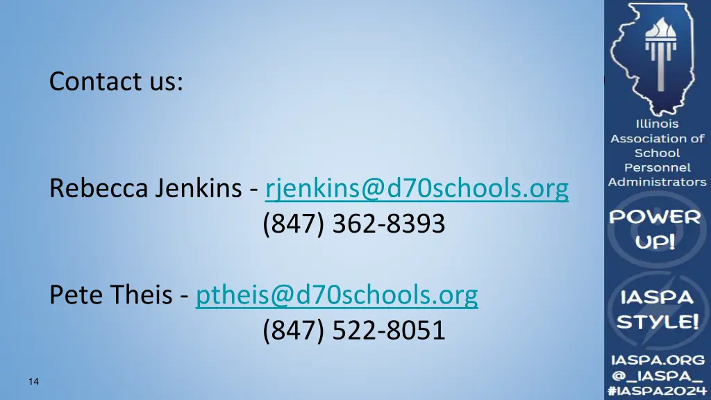 contact us