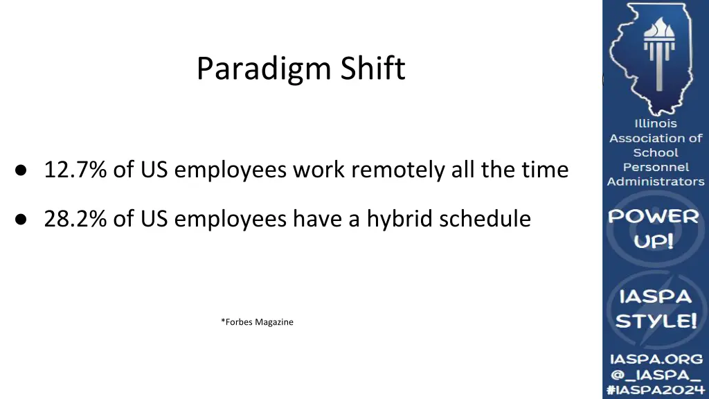 paradigm shift