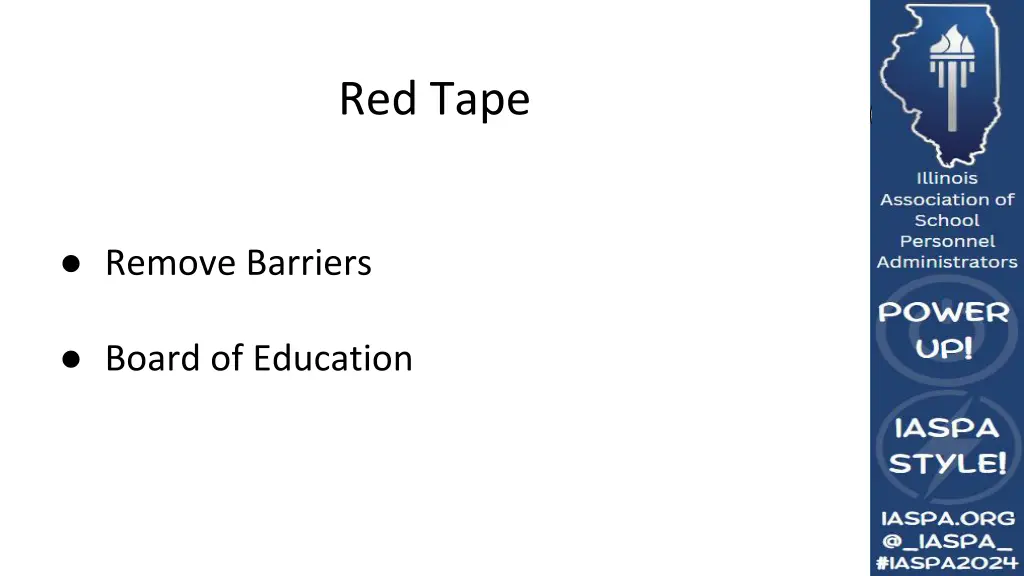 red tape