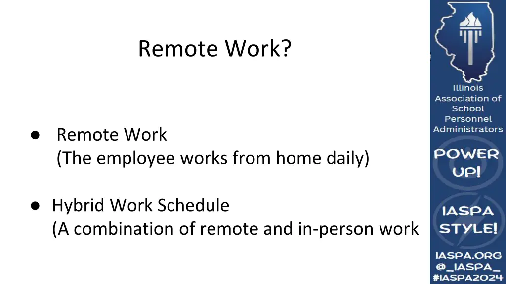 remote work
