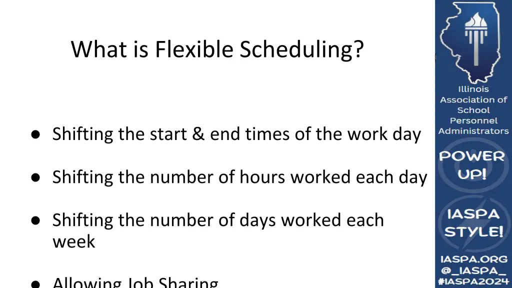 what is flexible scheduling