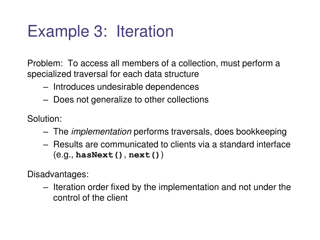 example 3 iteration