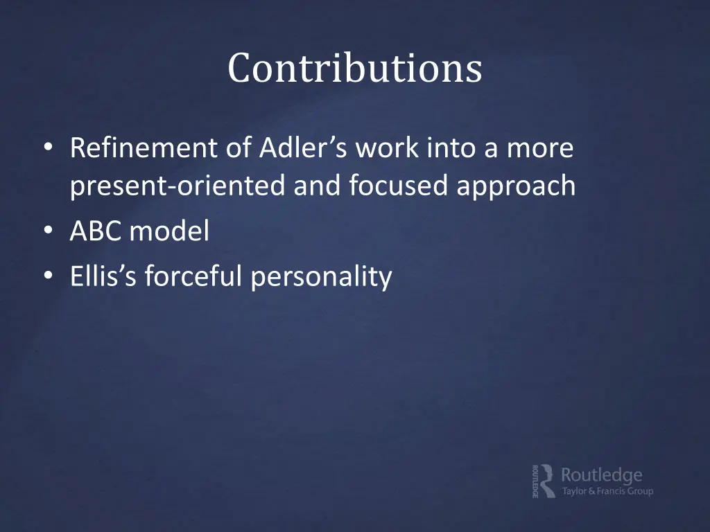 contributions