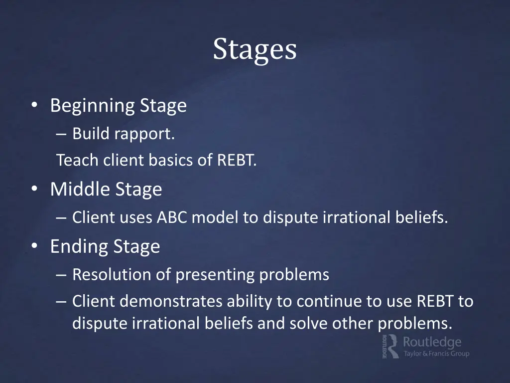 stages