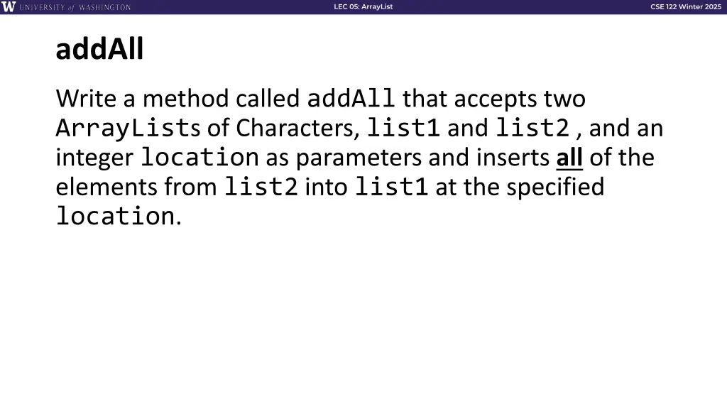 lec 05 arraylist 6