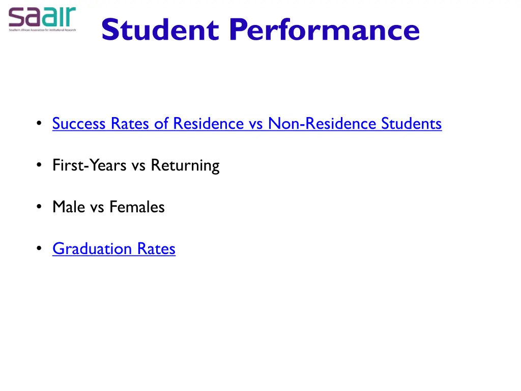 student performance