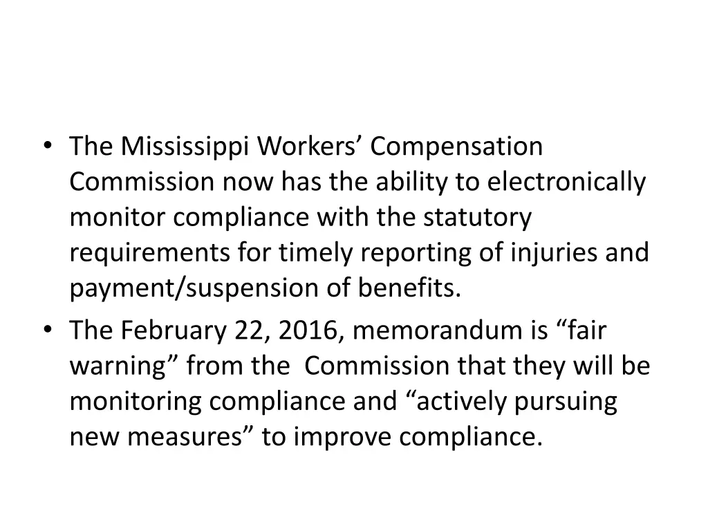 the mississippi workers compensation commission