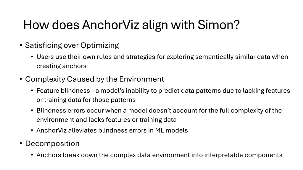 how does anchorvizalign with simon