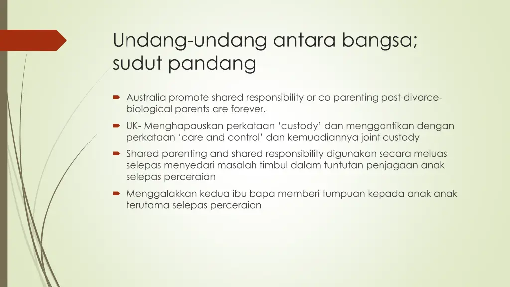 undang undang antara bangsa sudut pandang