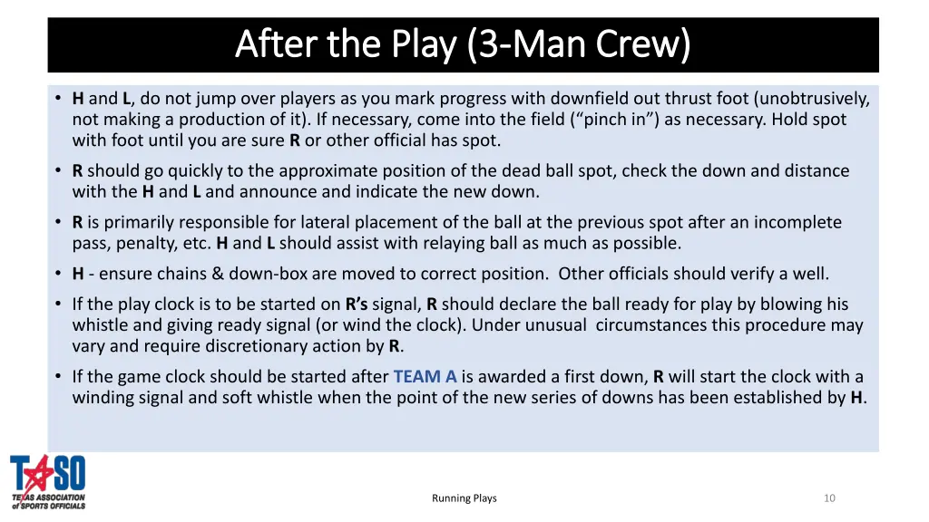after the play 3 after the play 3 man crew