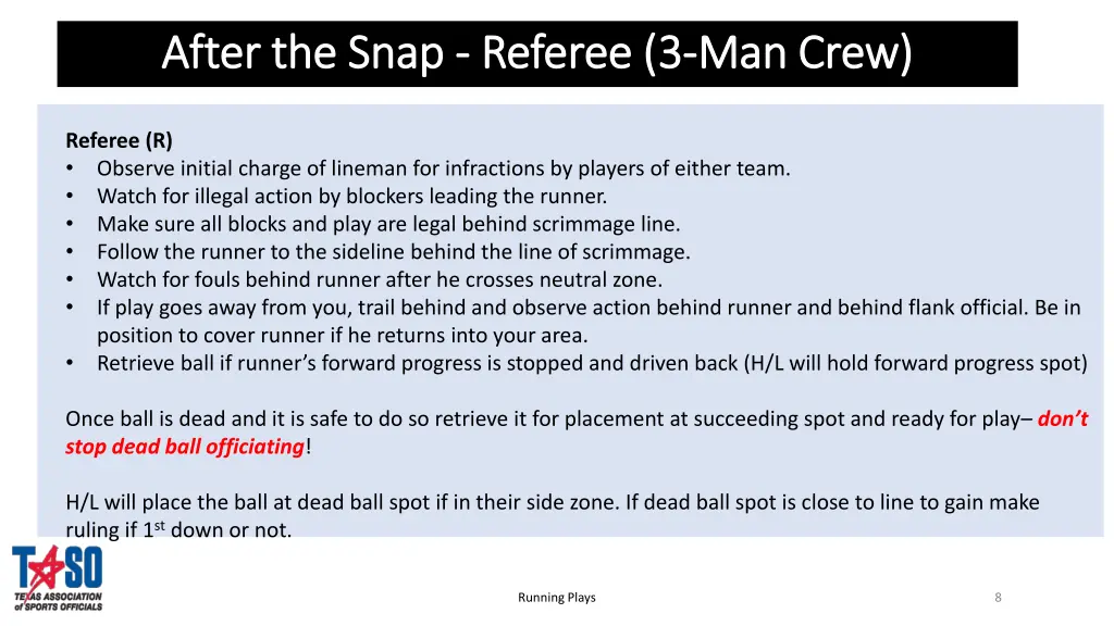 after the snap after the snap referee 3