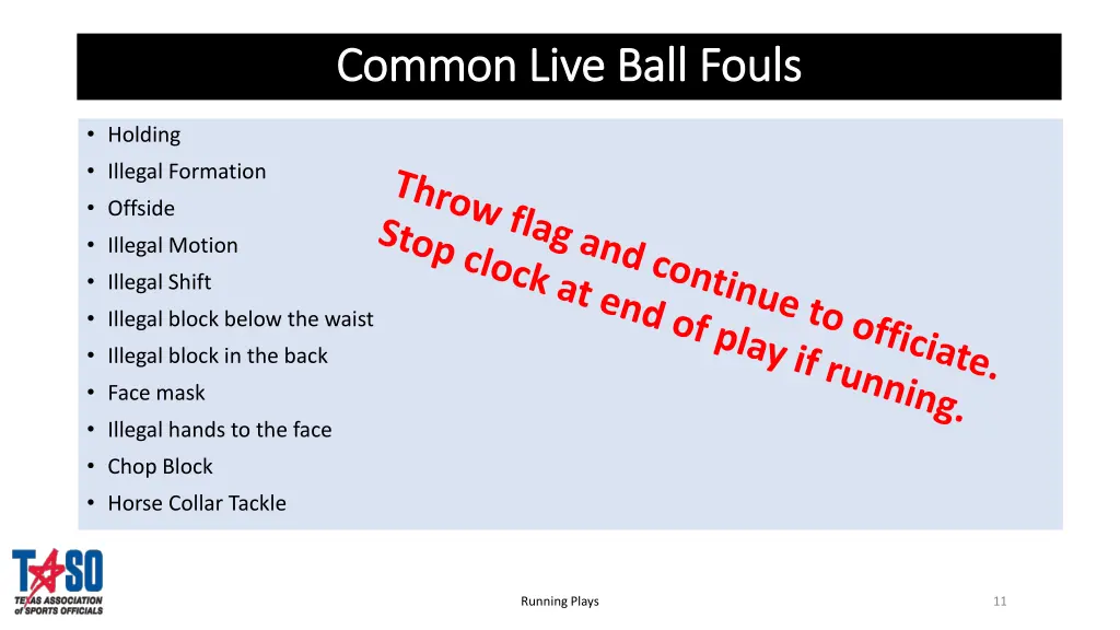 common live ball fouls common live ball fouls