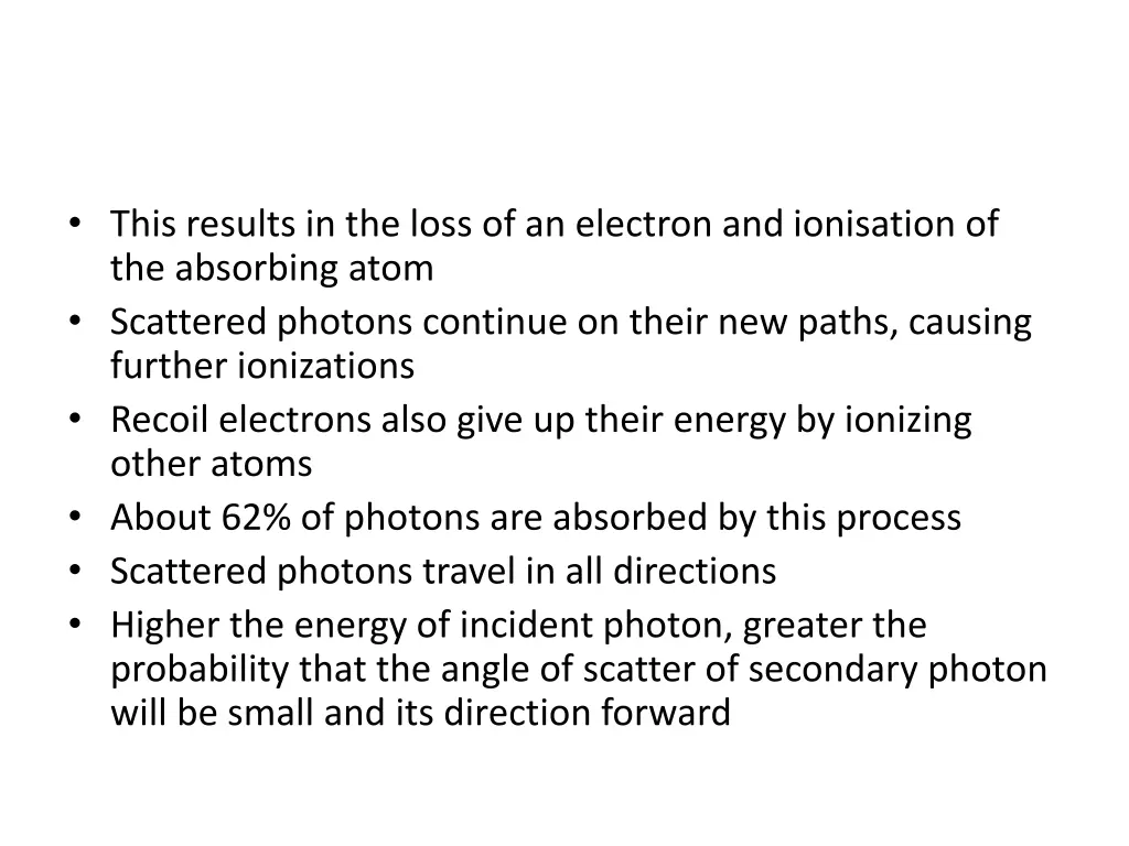 this results in the loss of an electron