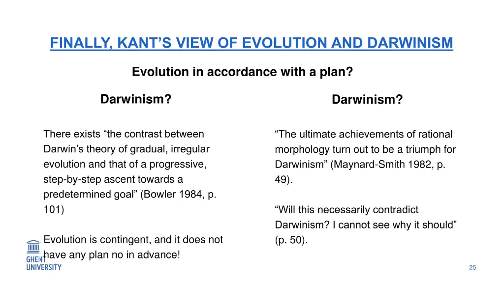 finally kant s view of evolution and darwinism 2