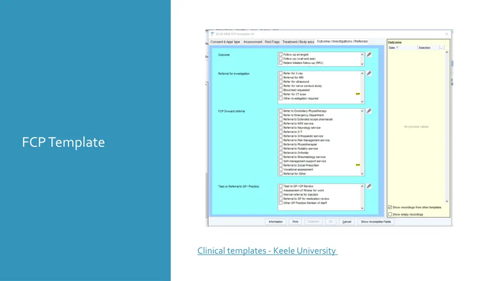 fcp template