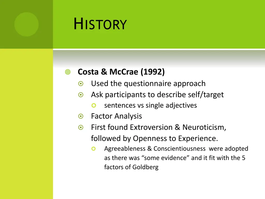 h istory 2