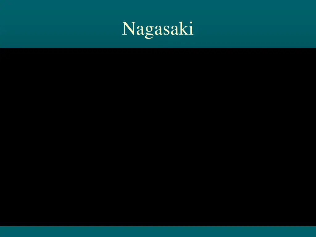 nagasaki
