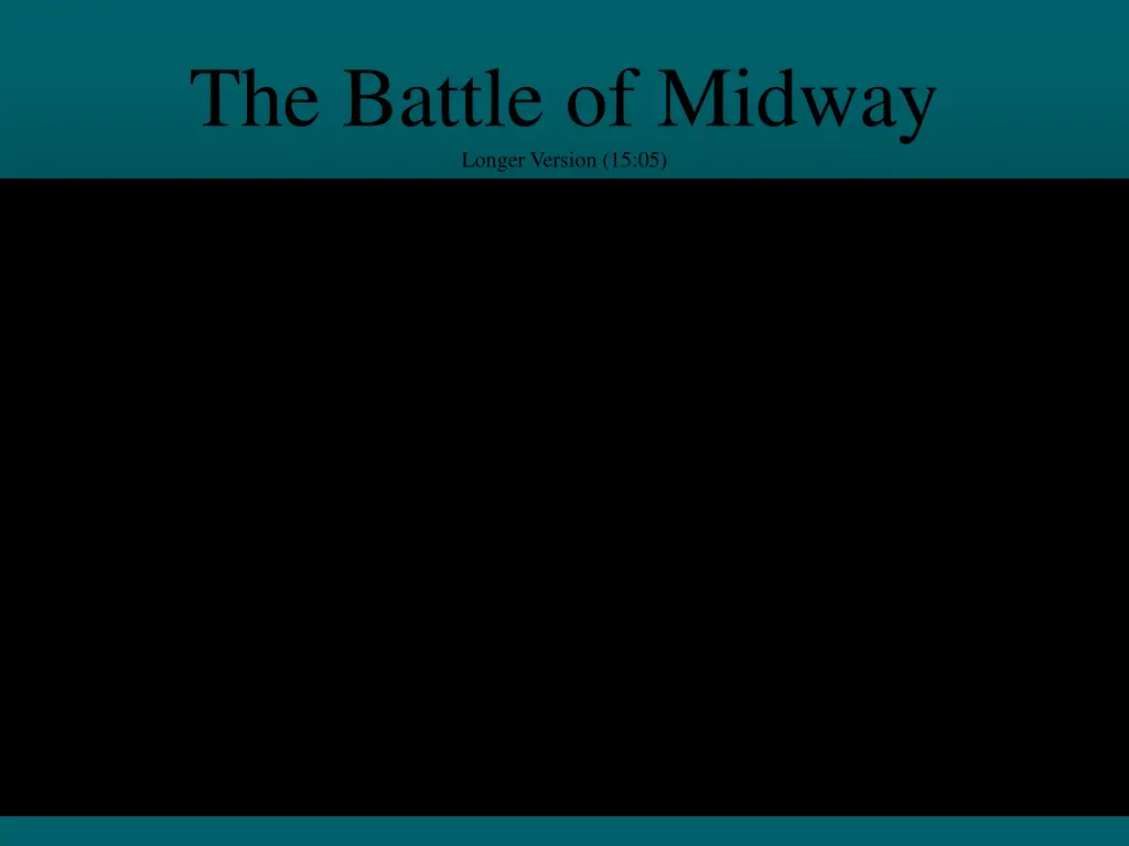 the battle of midway longer version 15 05