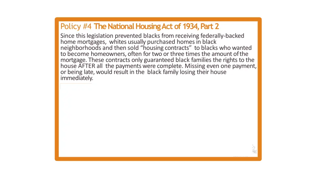 policy 4 the national housing act of 1934 part