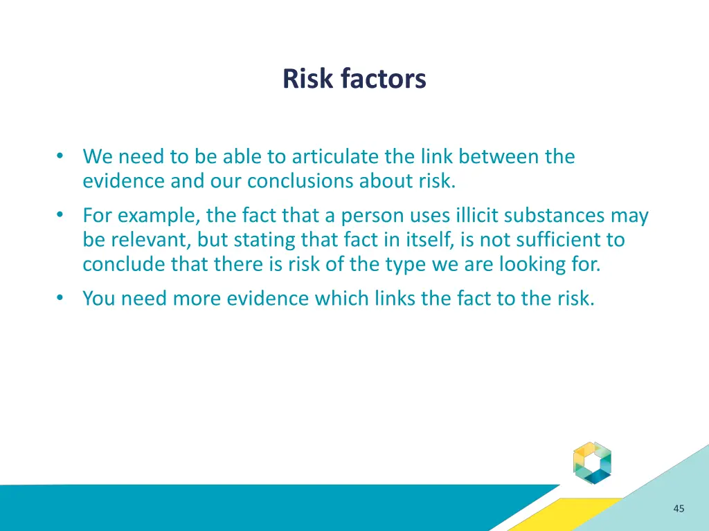 risk factors