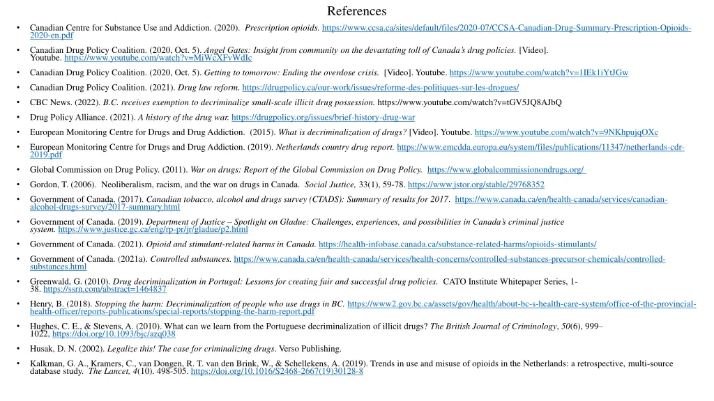 references