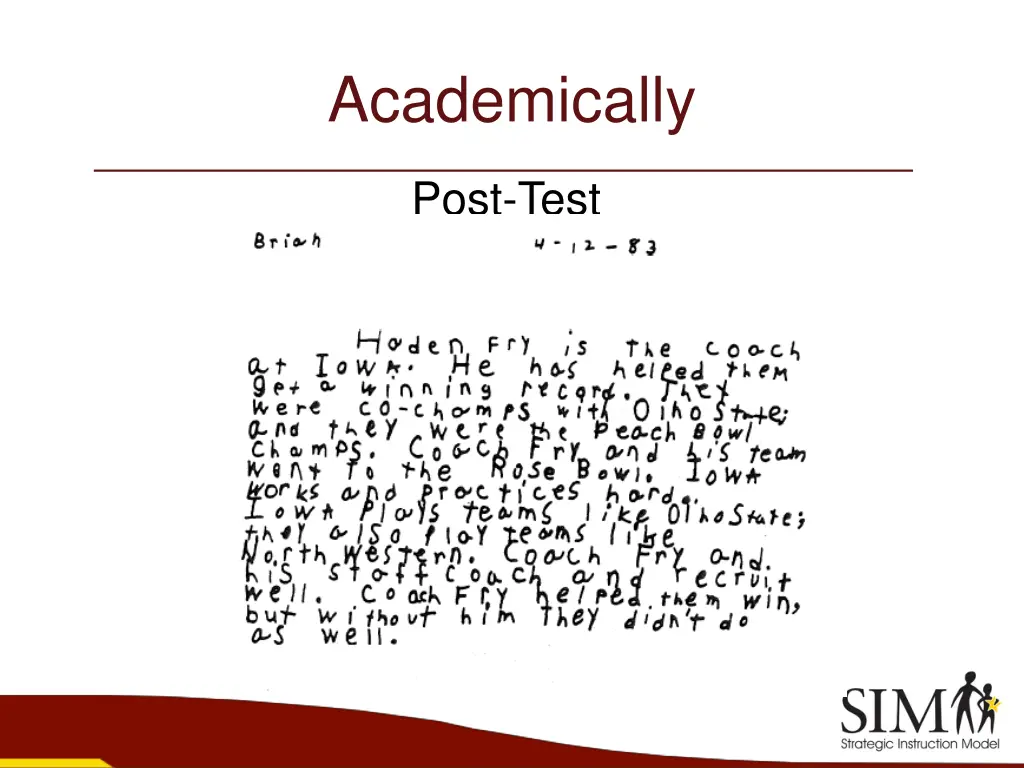 academically 1