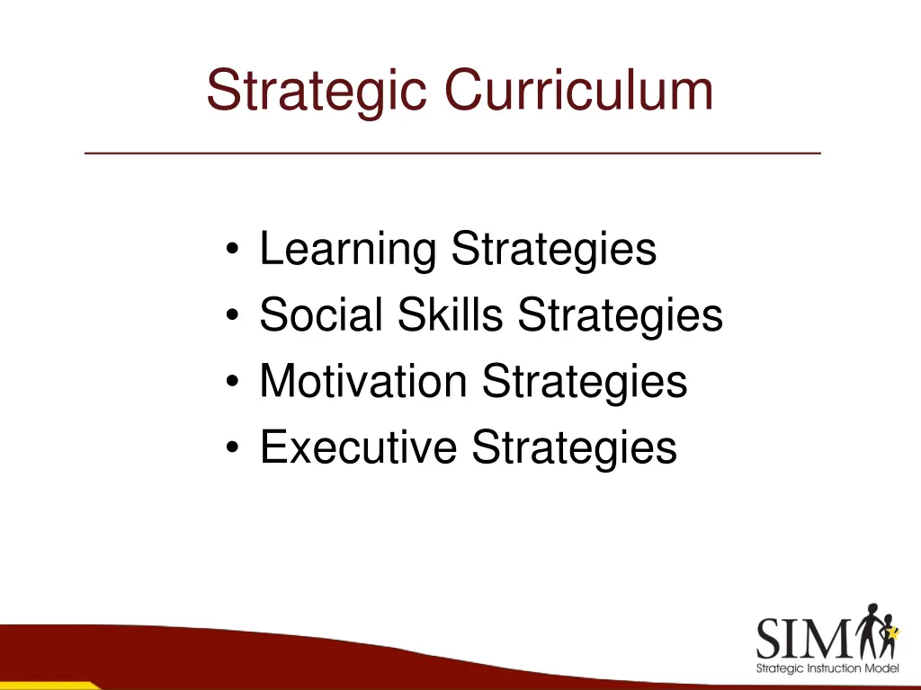 strategic curriculum 1