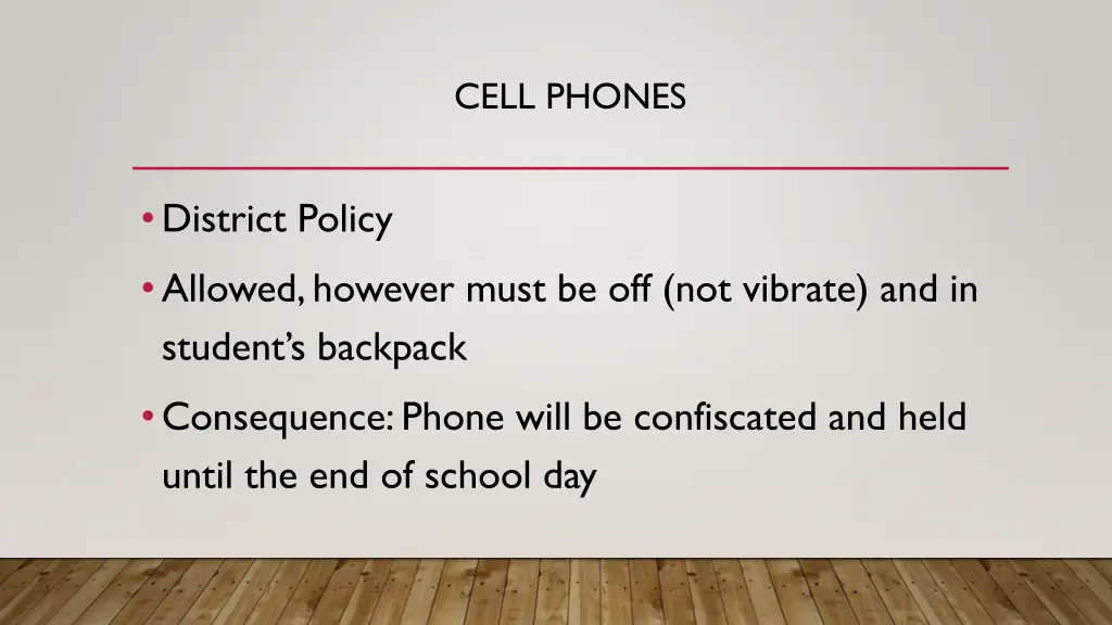 cell phones