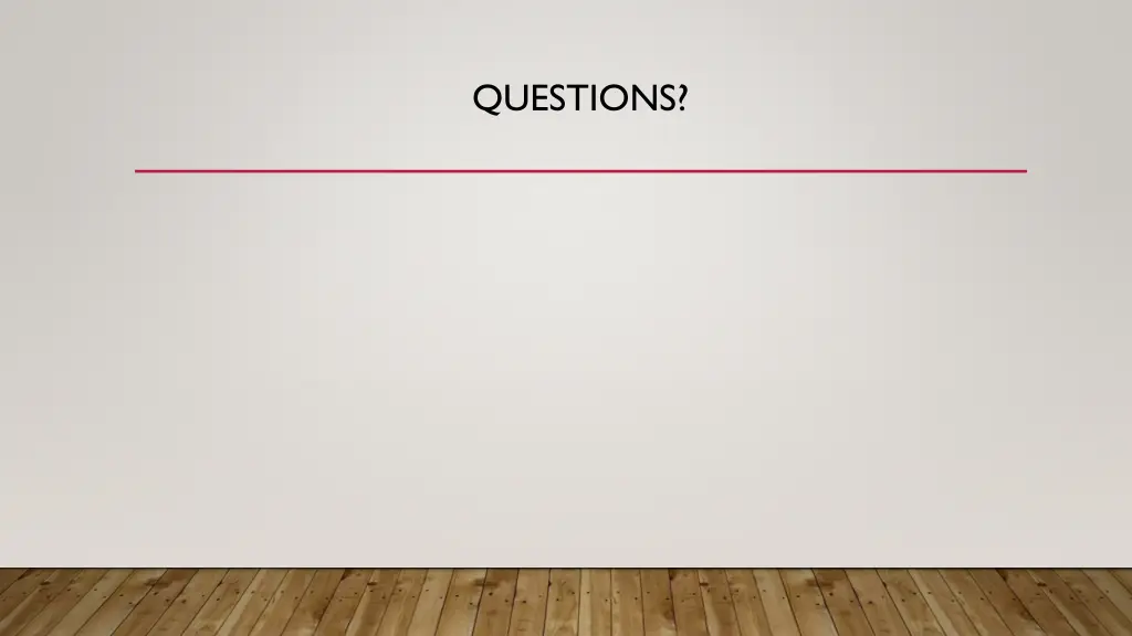 questions