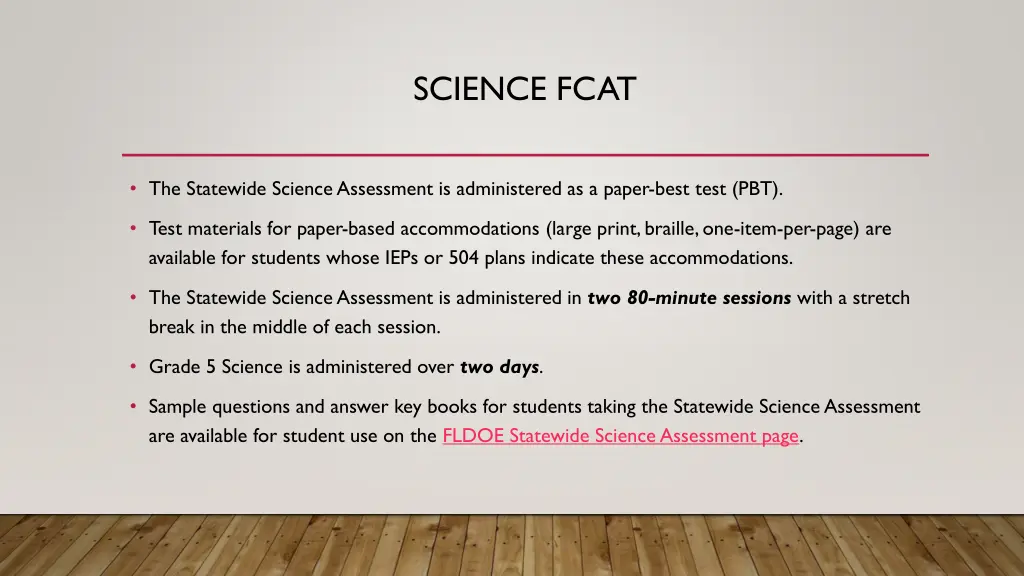 science fcat