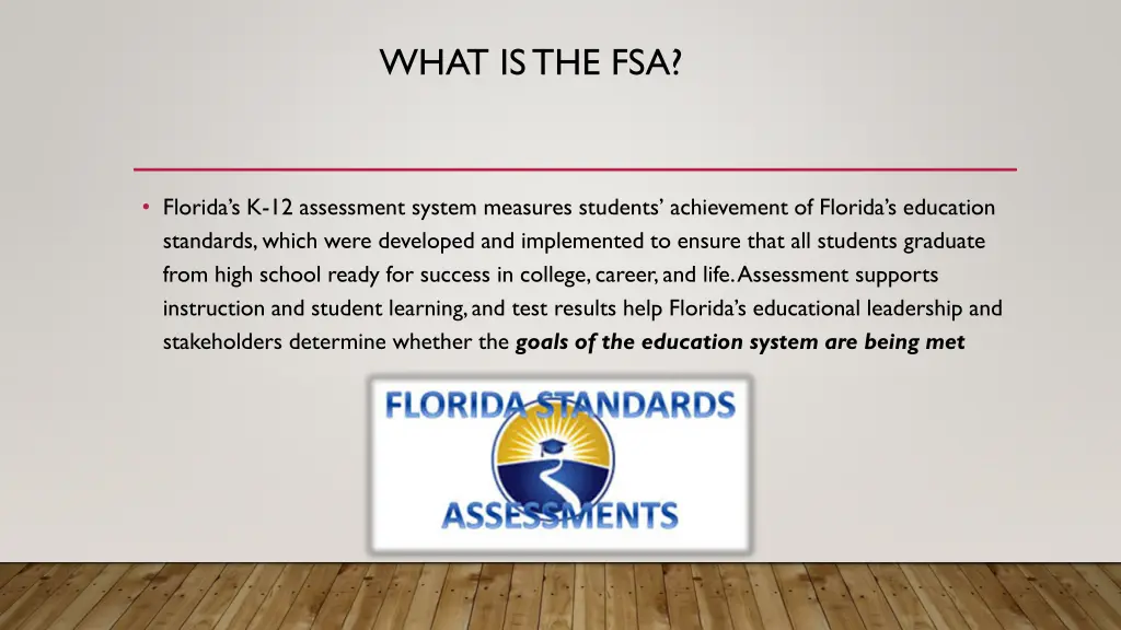 what is the fsa