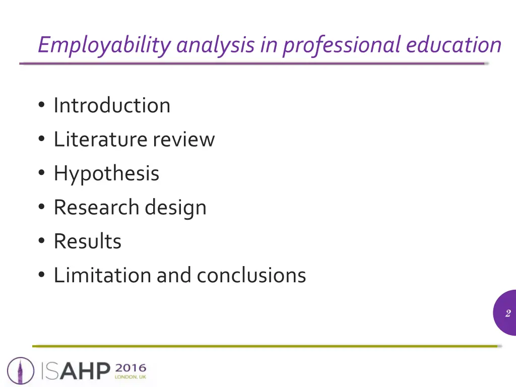 employability analysis in professional education 1