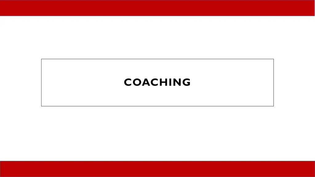 coaching
