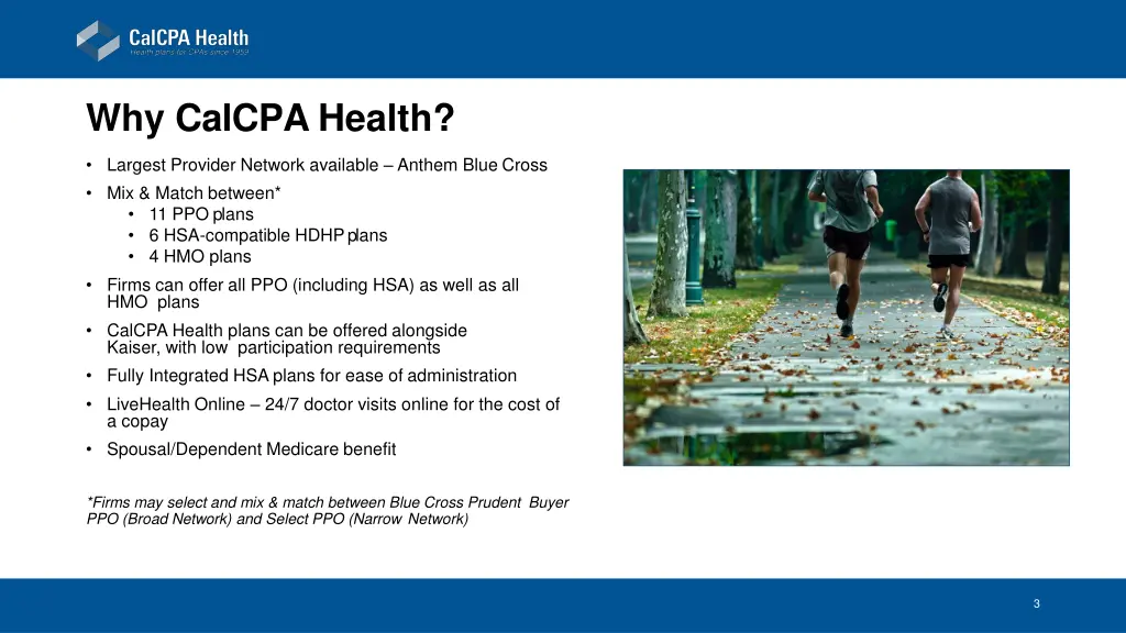 why calcpa health