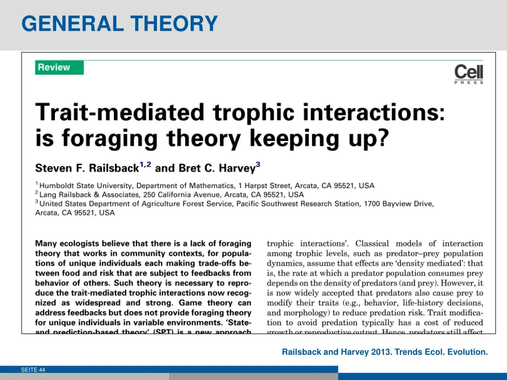 general theory